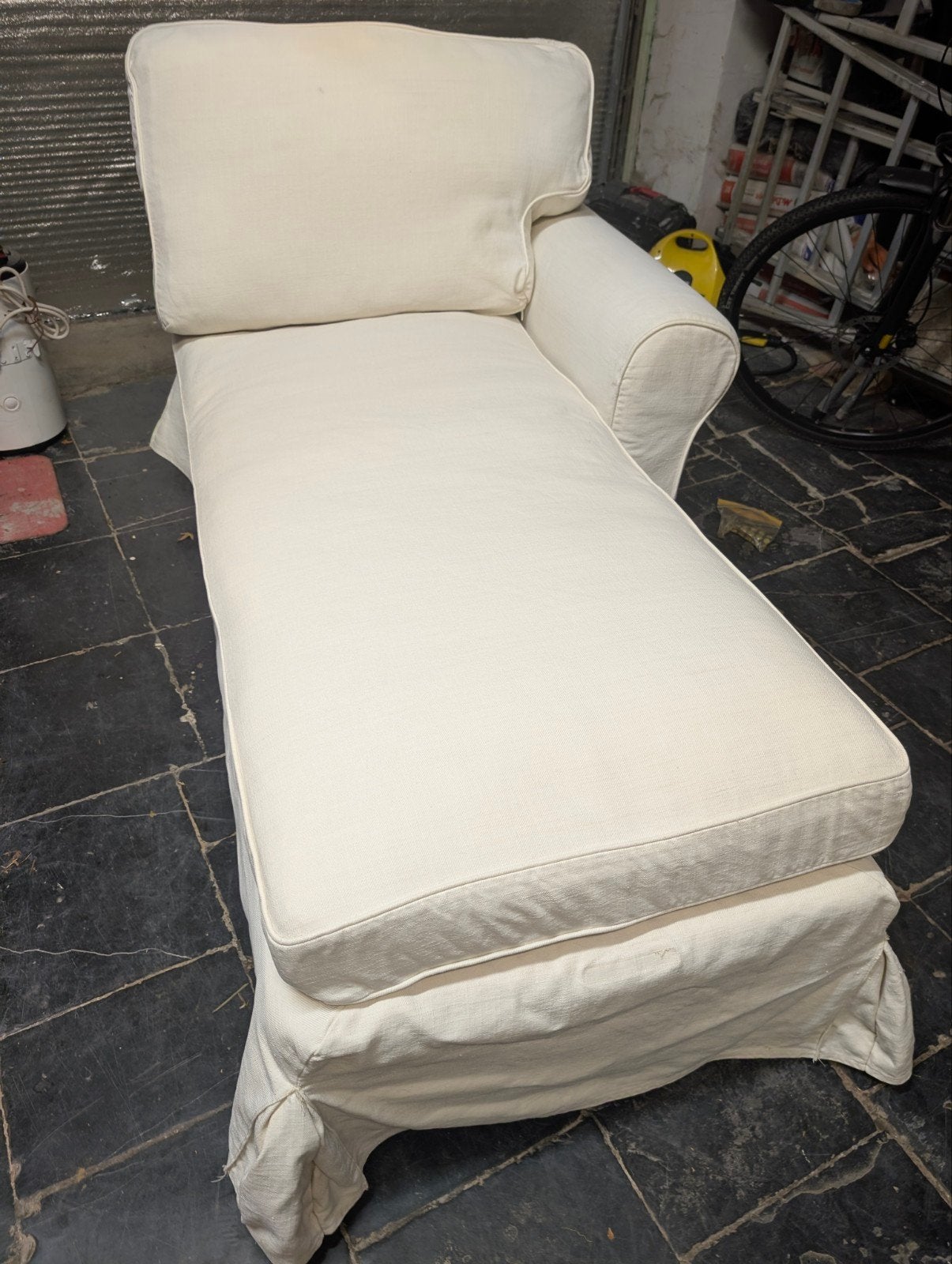 Chaise longue Ikea ektorp . Livraison possible, Antiquités & Art, Enlèvement ou Envoi