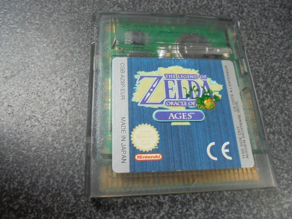 Game boy color Zelda Oracle of Ages (orig), Enlèvement ou Envoi, Utilisé