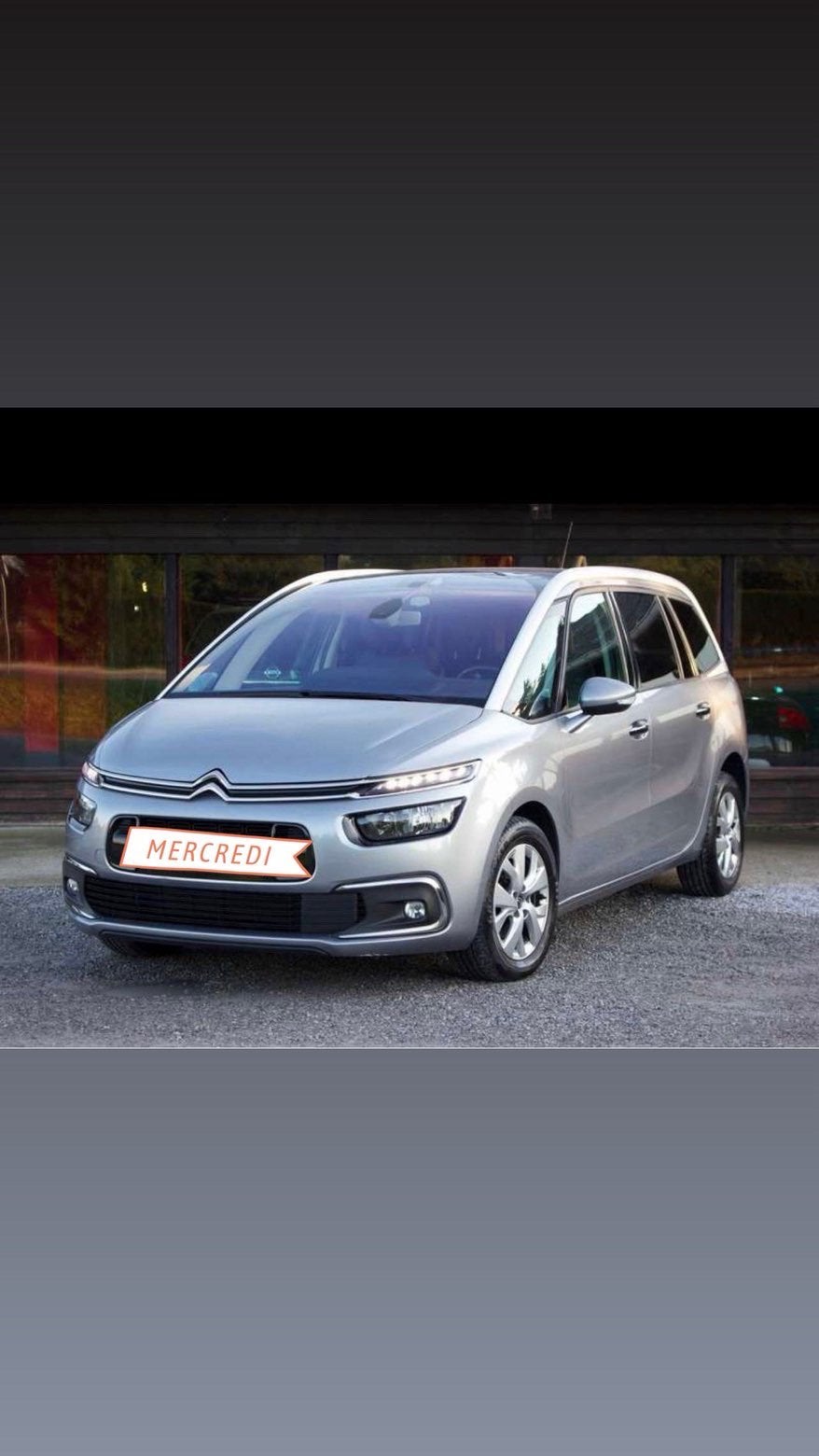 Citroën C4 picasso 7 plaatsen, Ophalen