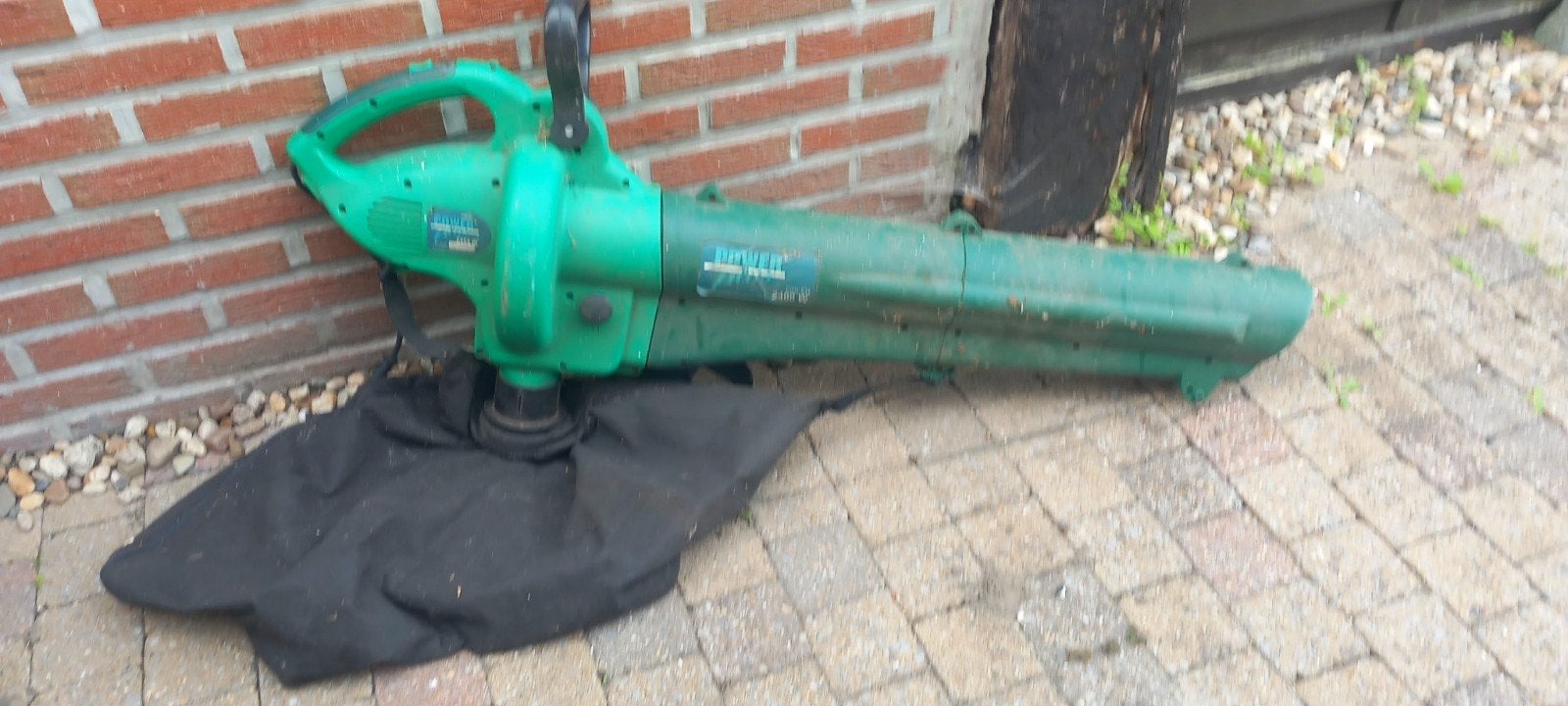 electrische bladblazer+zuiger powerplus, Tuin en Terras, Ophalen of Verzenden