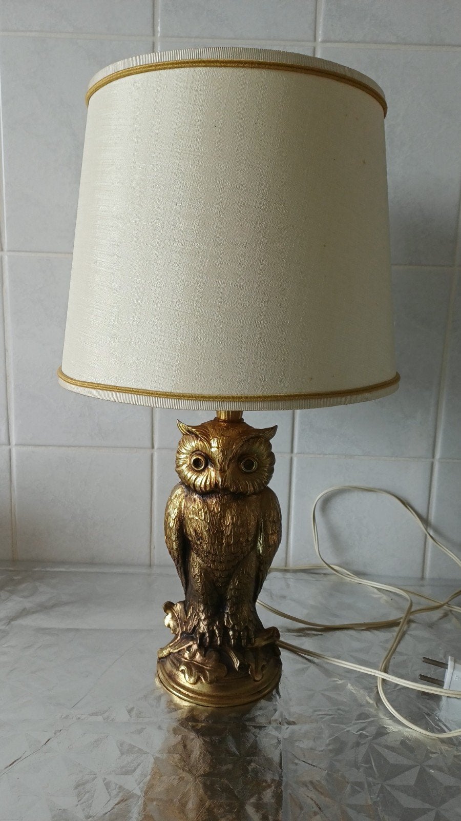Staande lamp met uil, Huis en Inrichting, Ophalen