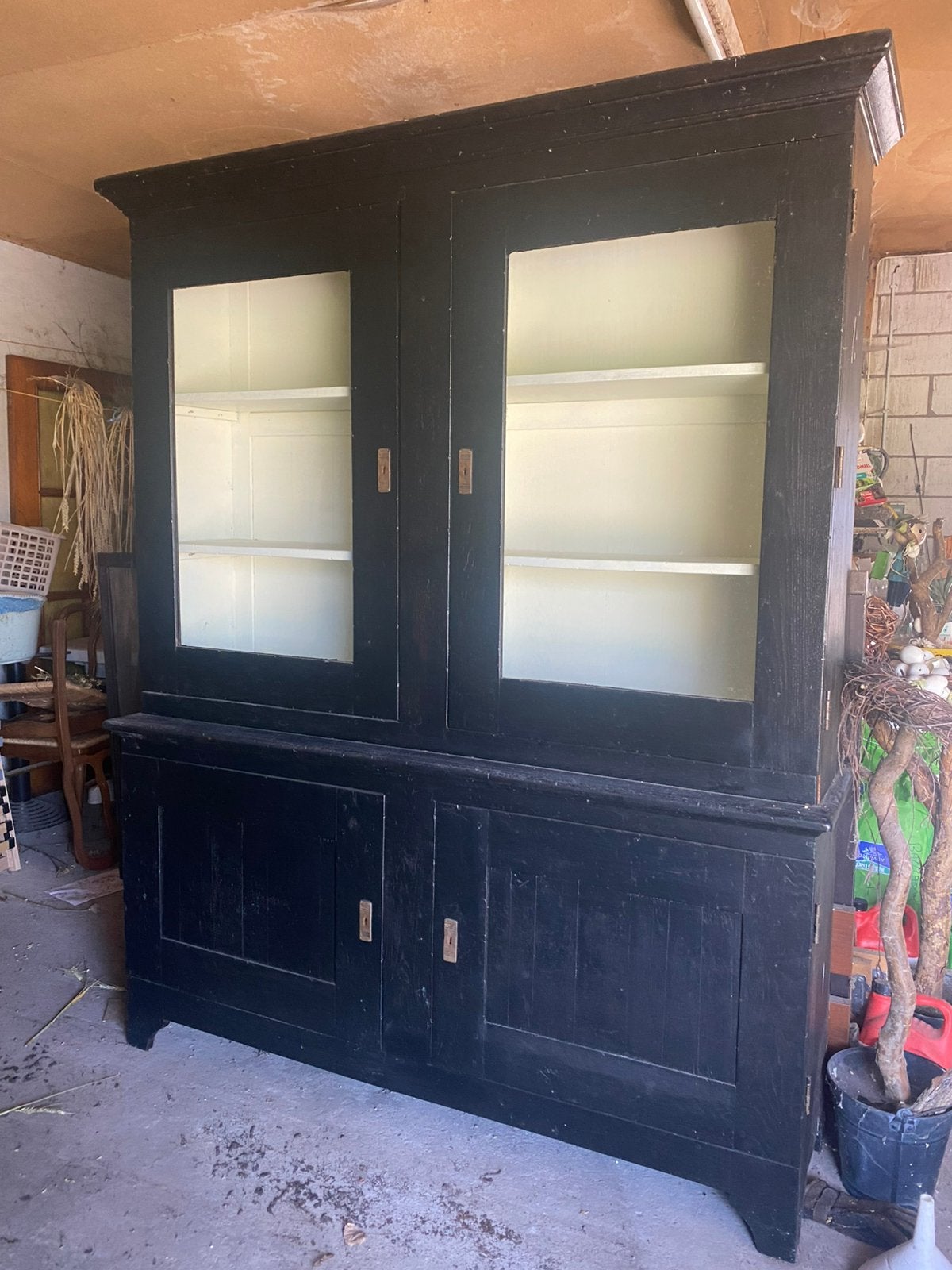 Oude kast, Huis en Inrichting, Kasten | Buffetkasten, Ophalen, Gebruikt, 200 cm of meer, 150 tot 200 cm