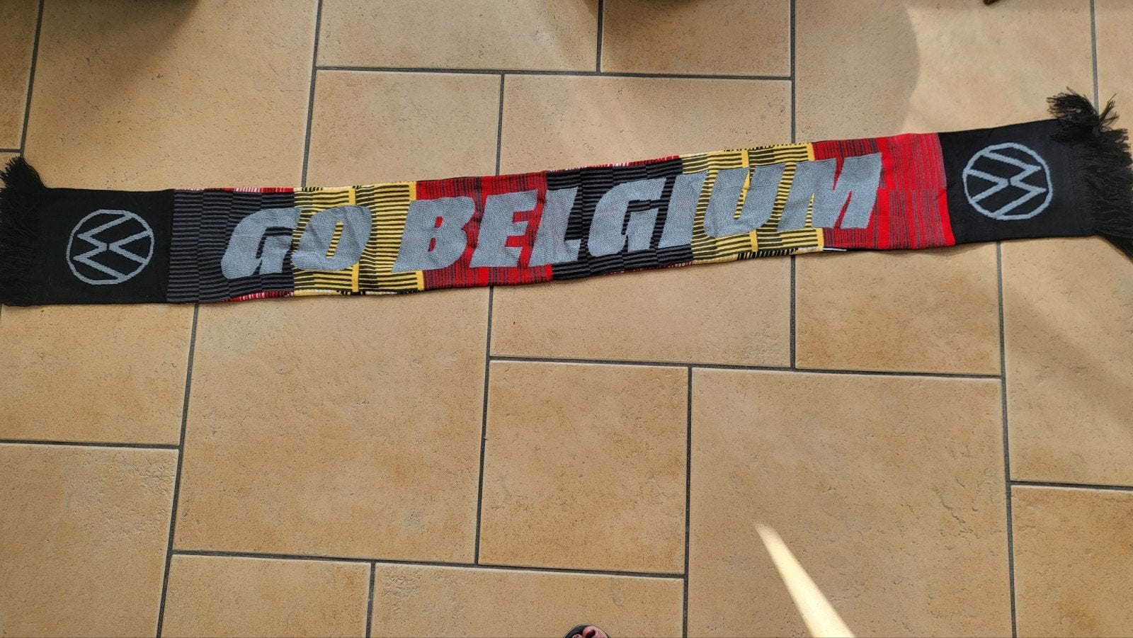 Sjaal voetbal belgium, Enlèvement