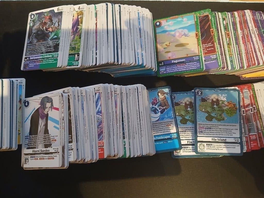 lot 540 Digimon Kaarten, Ophalen, Zo goed als nieuw, Meerdere kaarten