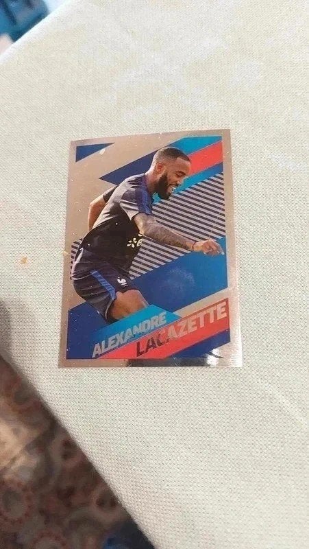 Panini / Sticker : Alexandre Lacazette / Frankrijk, Collections, Enlèvement ou Envoi, Neuf, Affiche, Image ou Autocollant