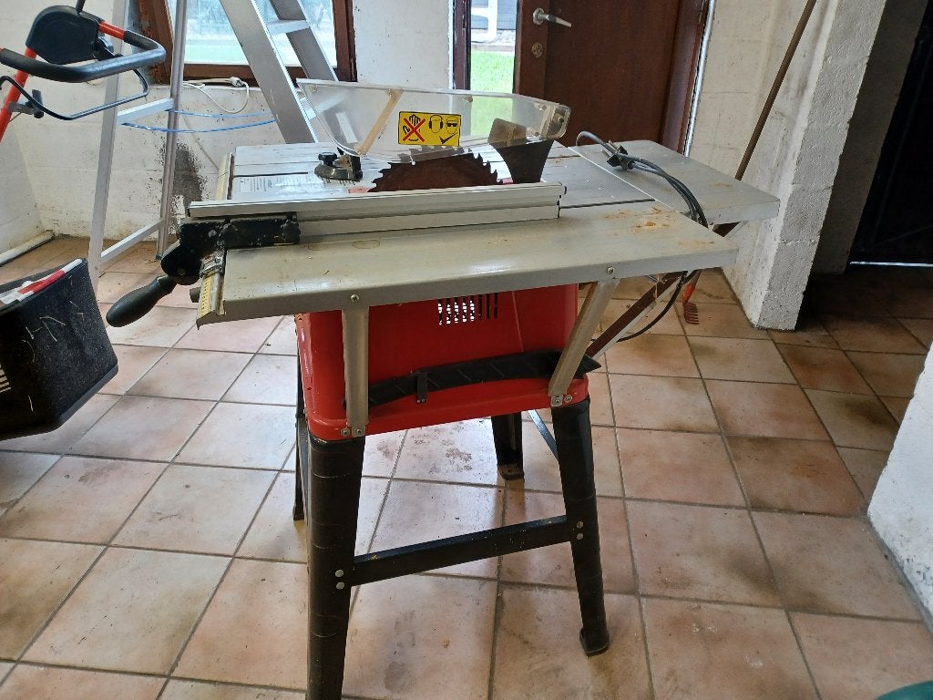 zaagtafel, Enlèvement, Utilisé, Scie circulaire