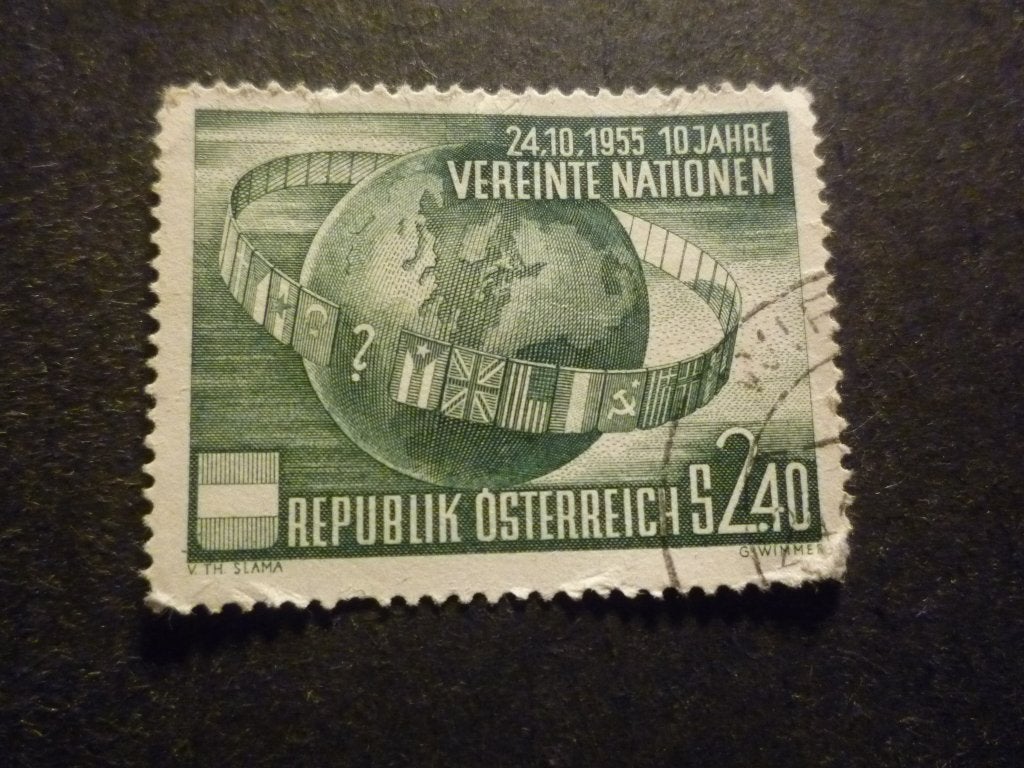 Oostenrijk/Autriche 1955 Mi 1022(o) Gestempeld/Oblitéré, Verzenden
