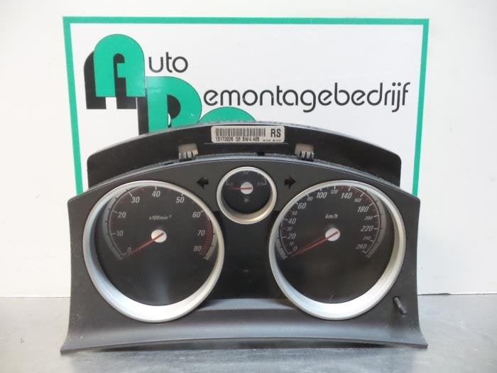 Instrumentenpaneel van een Opel Astra (Astra H 04-), Gebruikt, -, -, Opel