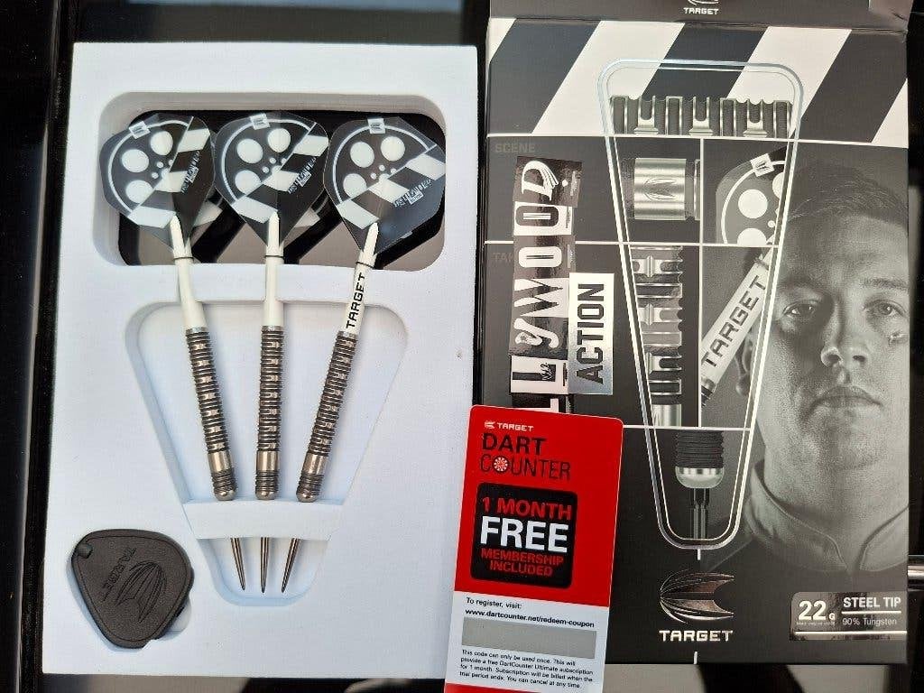 Opruiming Collectie TARGET Darts 90% Tungsten, Sport en Fitness, Ophalen of Verzenden, Zo goed als nieuw, Pijlen