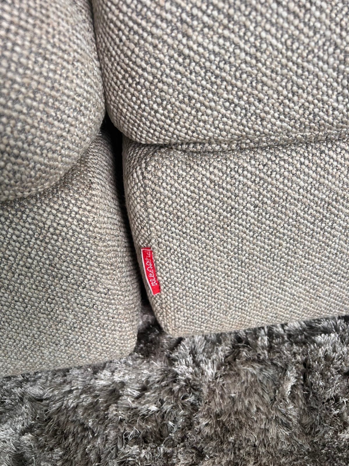 Pouf flexform 100 x 100 cm, Ophalen, Zo goed als nieuw