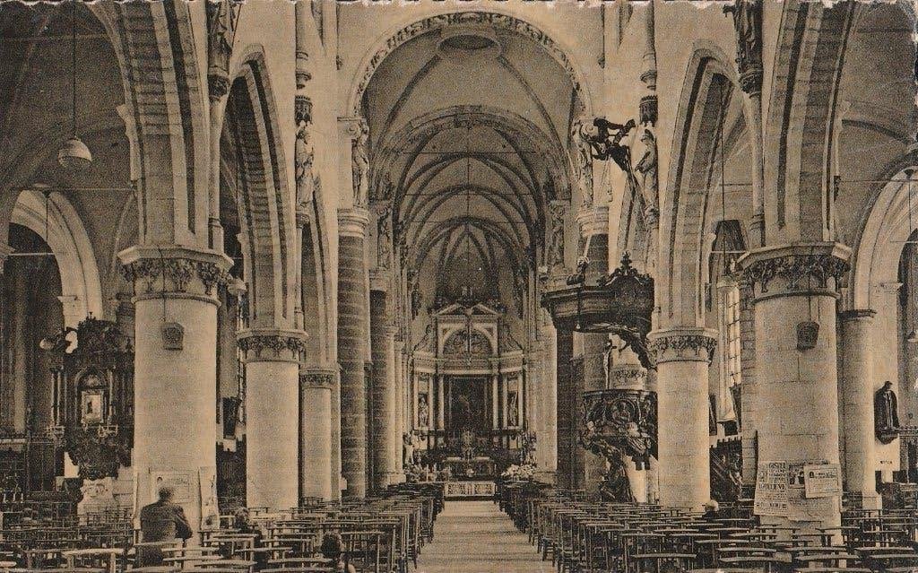 Sint-Niklaas-Waas, Verzamelen, Ophalen of Verzenden, 1940 tot 1960, Gelopen, Oost-Vlaanderen