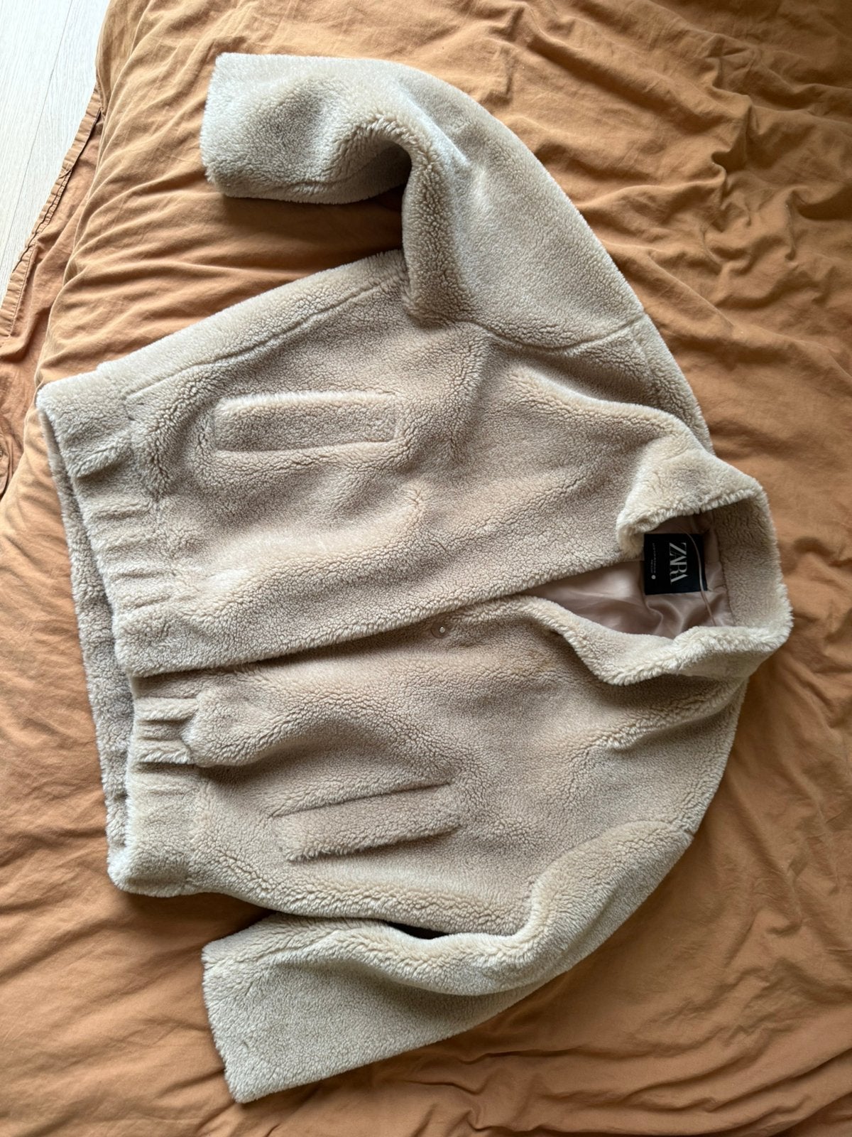 Zara teddy jas, Kinderen en Baby's, Ophalen, Zo goed als nieuw, Jas