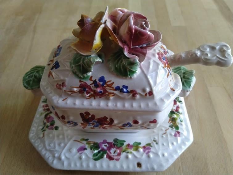 Service de marmelade portugais en quatre pièces, Maison & Meubles, Cuisine | Vaisselle, Neuf, Autres types, Autres styles, Poterie