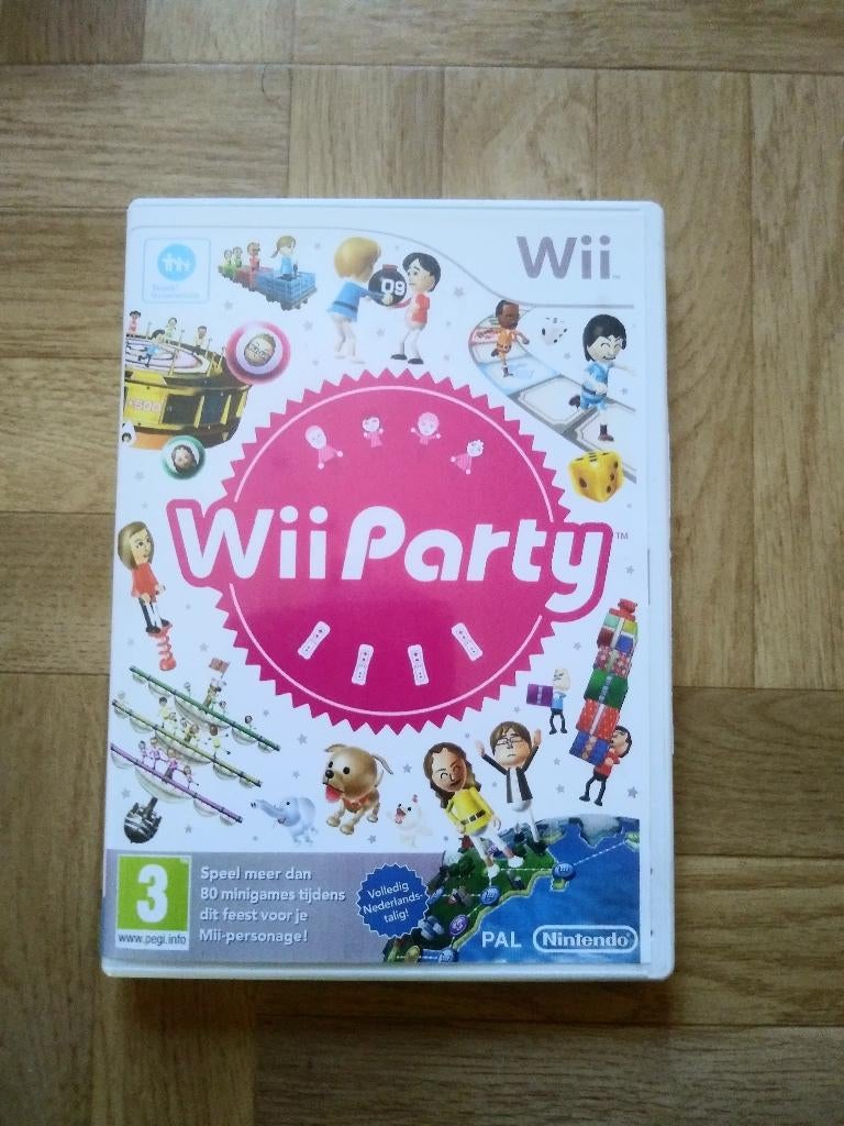 Wii Party, jeu pour Wii ou Wii U, Enlèvement ou Envoi, Un ordinateur, Utilisé, À partir de 3 ans