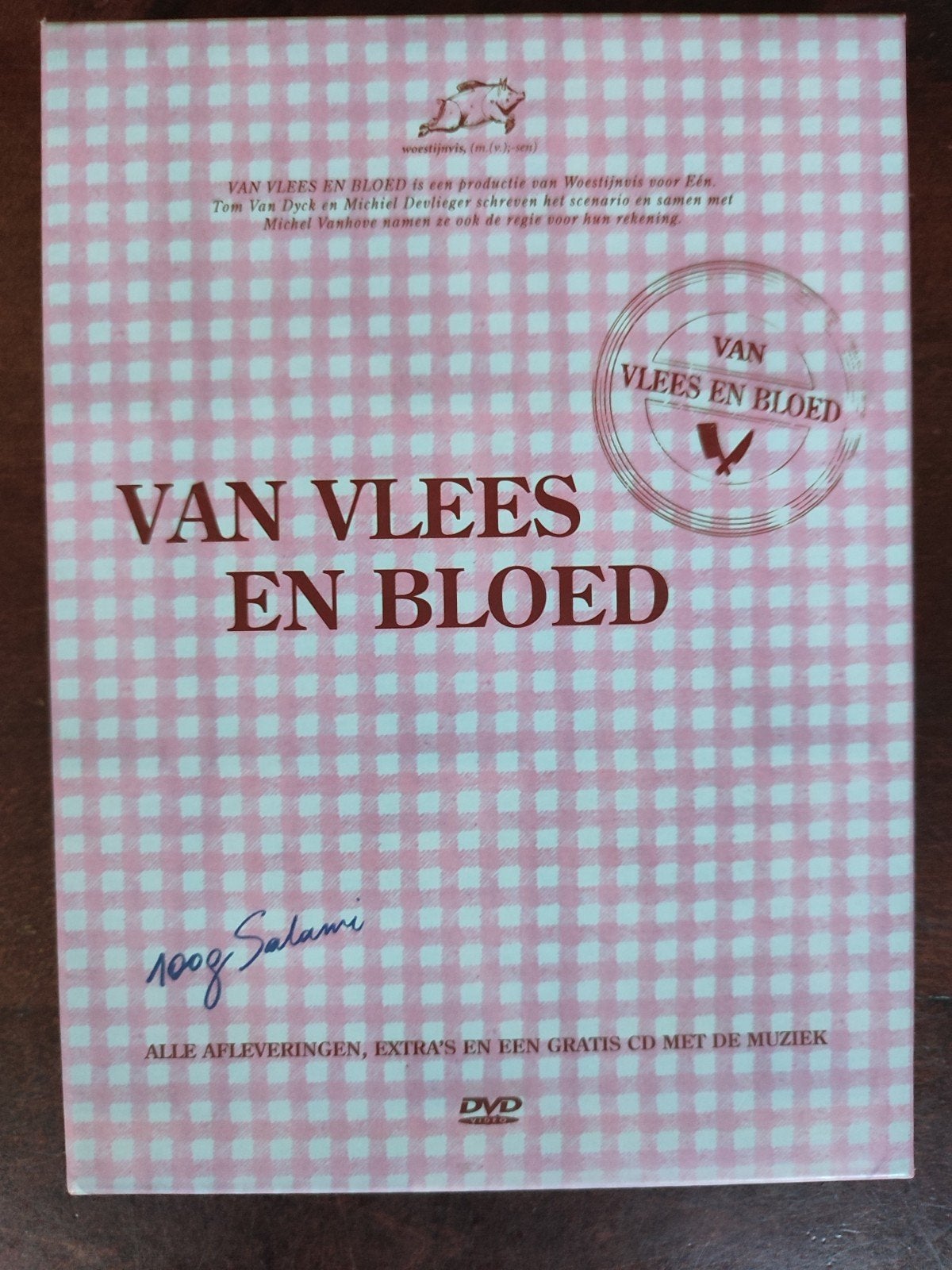 3xDVD + 1xCDbox : VAN VLEES EN BLOED, CD & DVD, DVD | TV & Séries télévisées, Enlèvement ou Envoi
