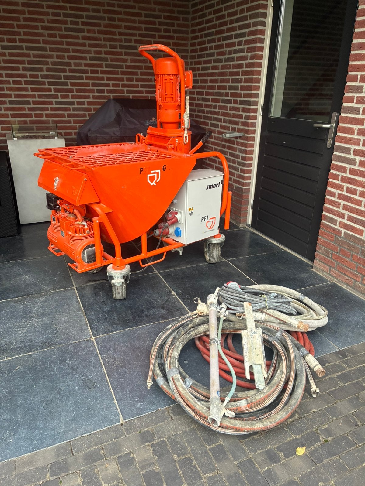 Pleistermachine Pft g4 smart 380v, Ophalen, Zo goed als nieuw