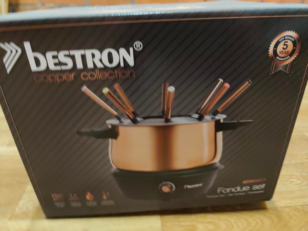 Collection en cuivre FONDUE BESTRON, Electroménager, Enlèvement
