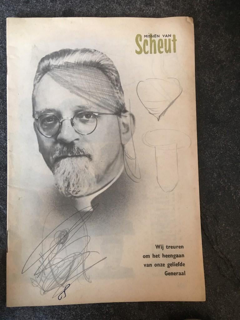boekje missiën van Scheut - pater Frans Sercu (1899-1961), Ophalen of Verzenden