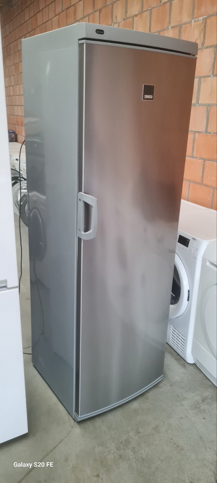 koelkast zanussi inox A++, Ophalen of Verzenden