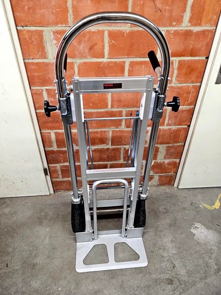 3-in-1 aluminium opvouwbare steekwagen., 100 liter of meer, Ophalen, Nieuw, Steekwagen