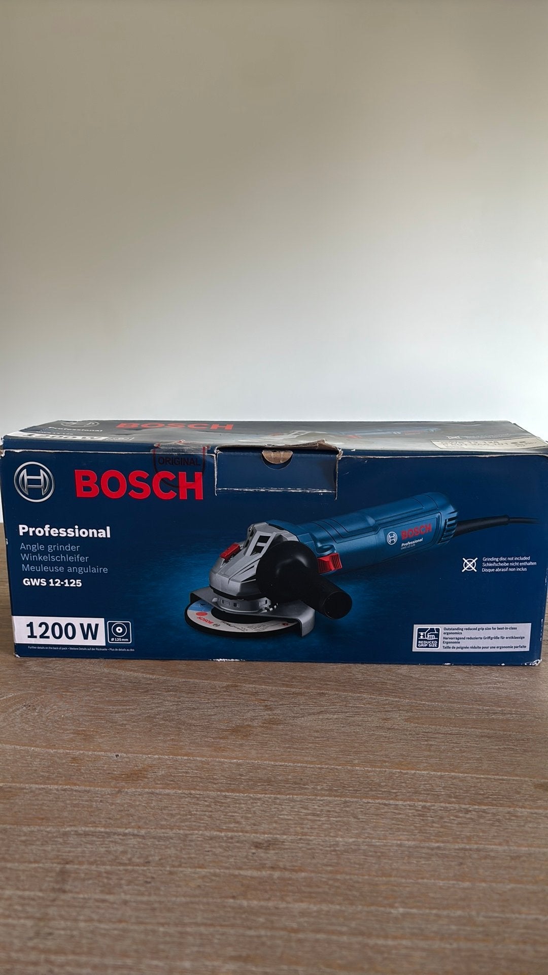 Bosch professionel haakse slijpschijf GWS 12-125, Ophalen, Nieuw