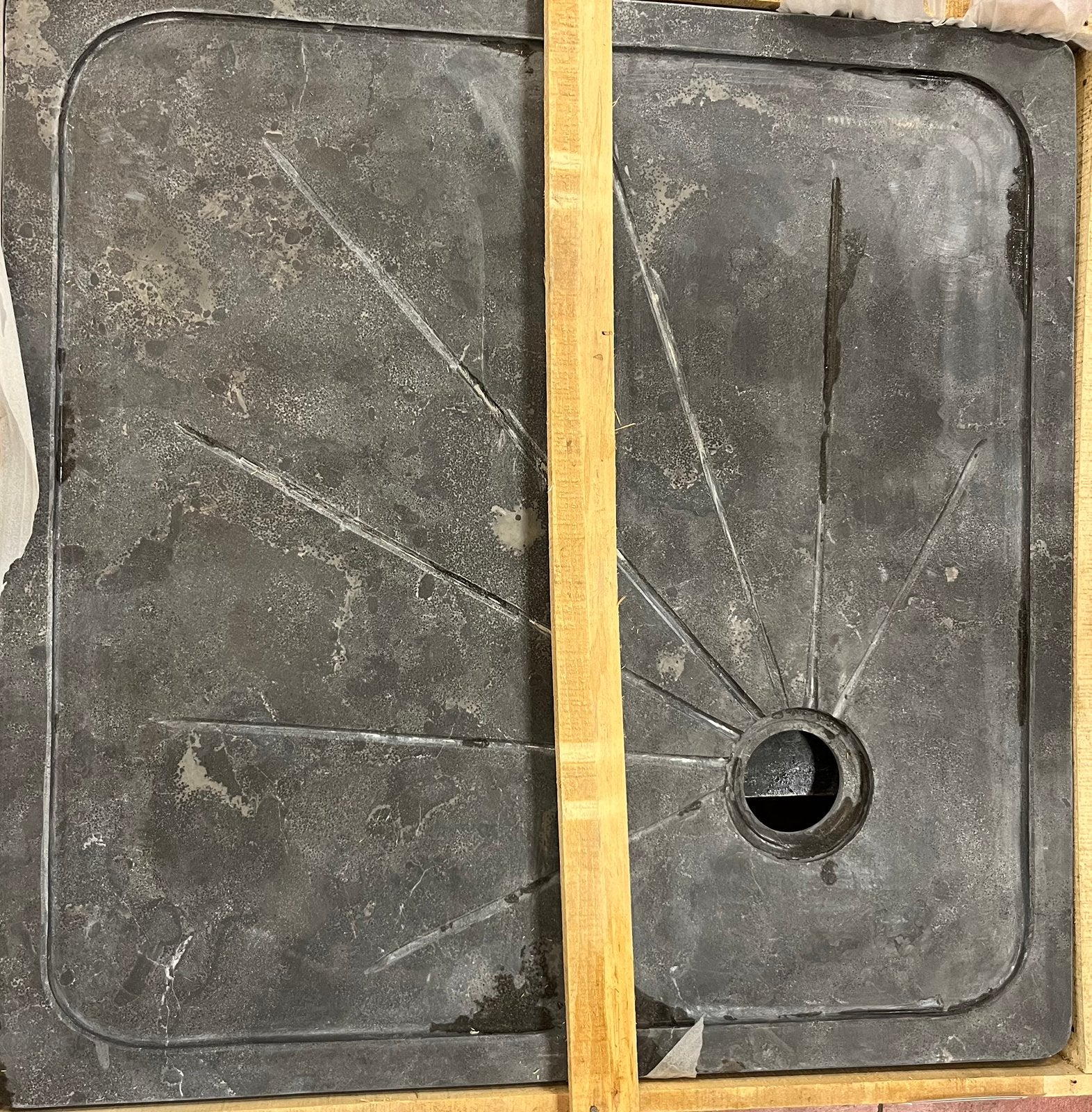 receveur de douche en pierre bleu, Bricolage & Construction, Enlèvement, Neuf, Pierre, Douche