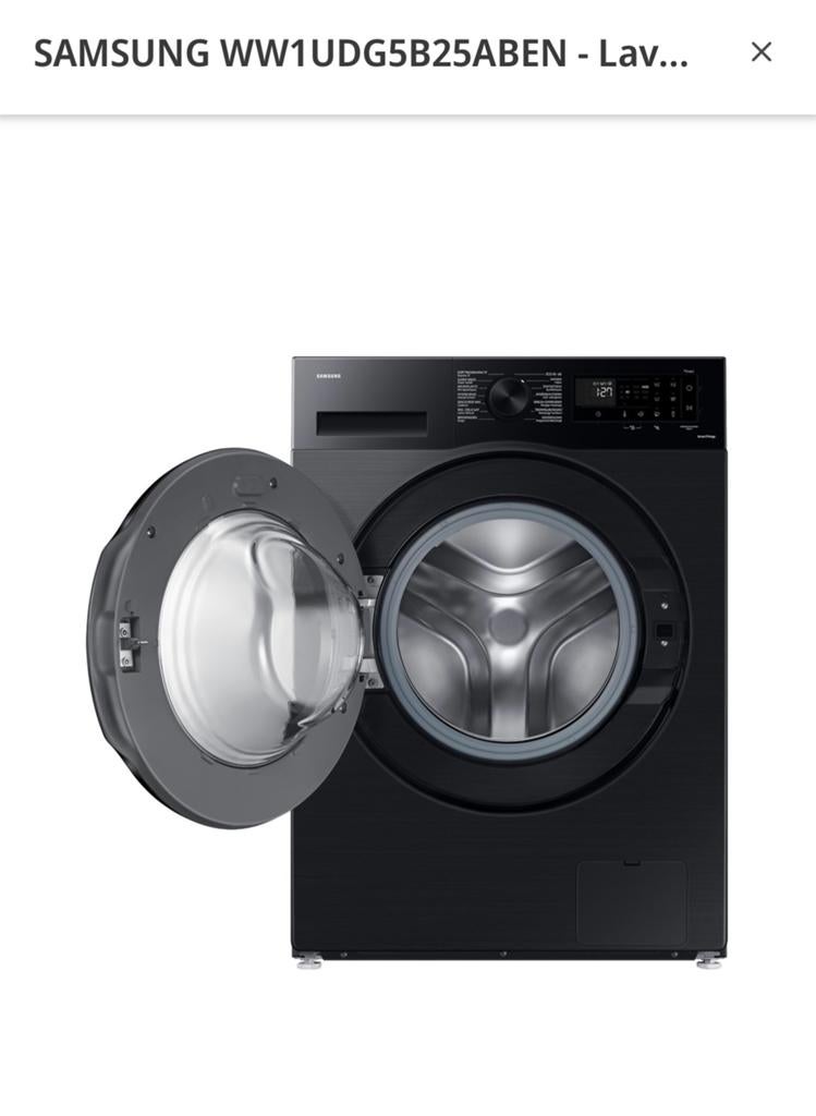 Machine a laver Samsung neuve, Elektronische apparatuur, Wasmachines, Nieuw, Voorlader, 10 kg of meer, Ophalen
