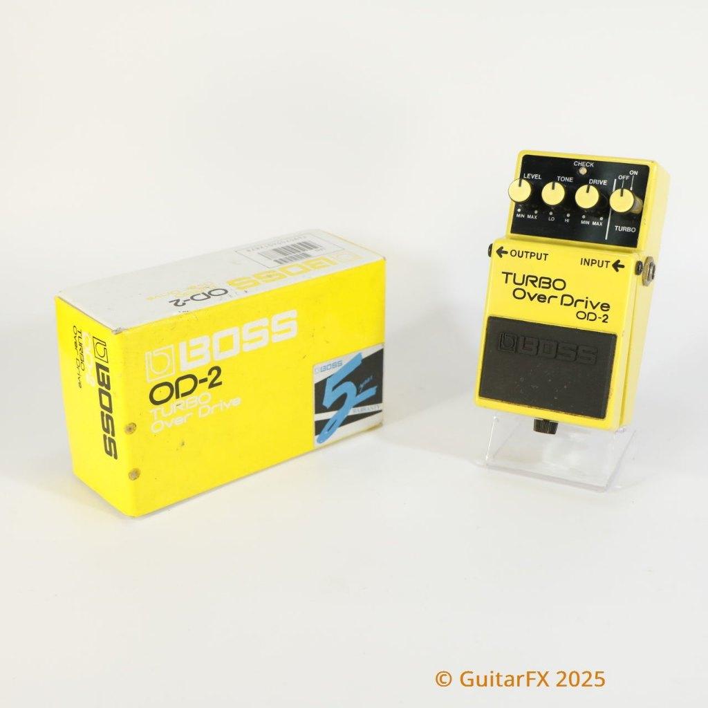 Boss OD-2 Turbo Overdrive Modded Studio Quality (Made In Tai, Muziek en Instrumenten, Effecten, Gebruikt, Ophalen of Verzenden