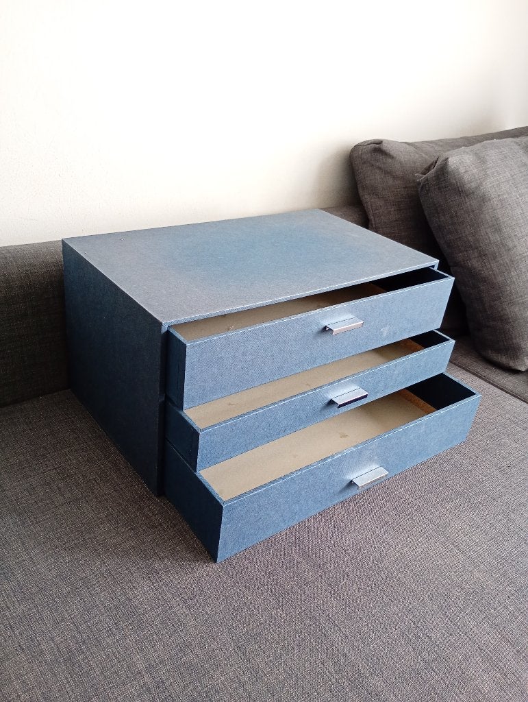 ladekastje van bestek, Maison & Meubles, Accessoires pour la Maison | Autre, Bleu, Enlèvement, Utilisé, Classique