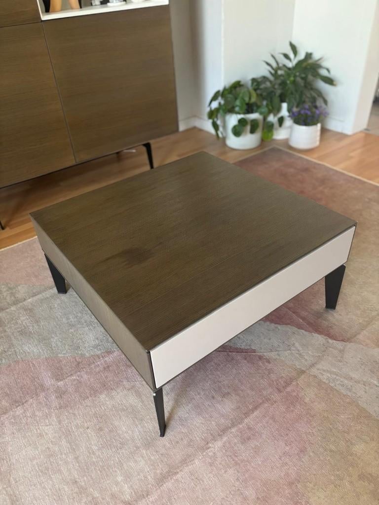 Salontafel eik- Mintjens Furniture - Bloom collectie BL 29, Maison & Meubles, Tables | Tables de salon, Utilisé, Moins de 50 cm