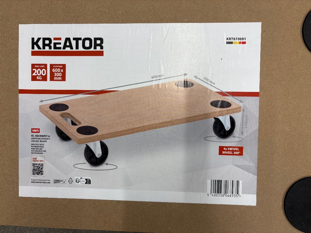 Meubelrollers 20€/st., verstelbare transportrollers 20€/paar, Ophalen
