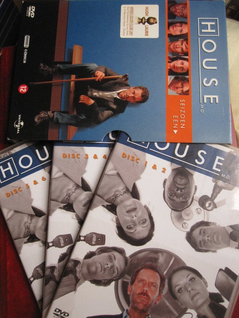 House M.D. - Seizoen Een (2005) 6 disc, Cd's en Dvd's, Engels, Seizoen 1, Nederlands, Drama