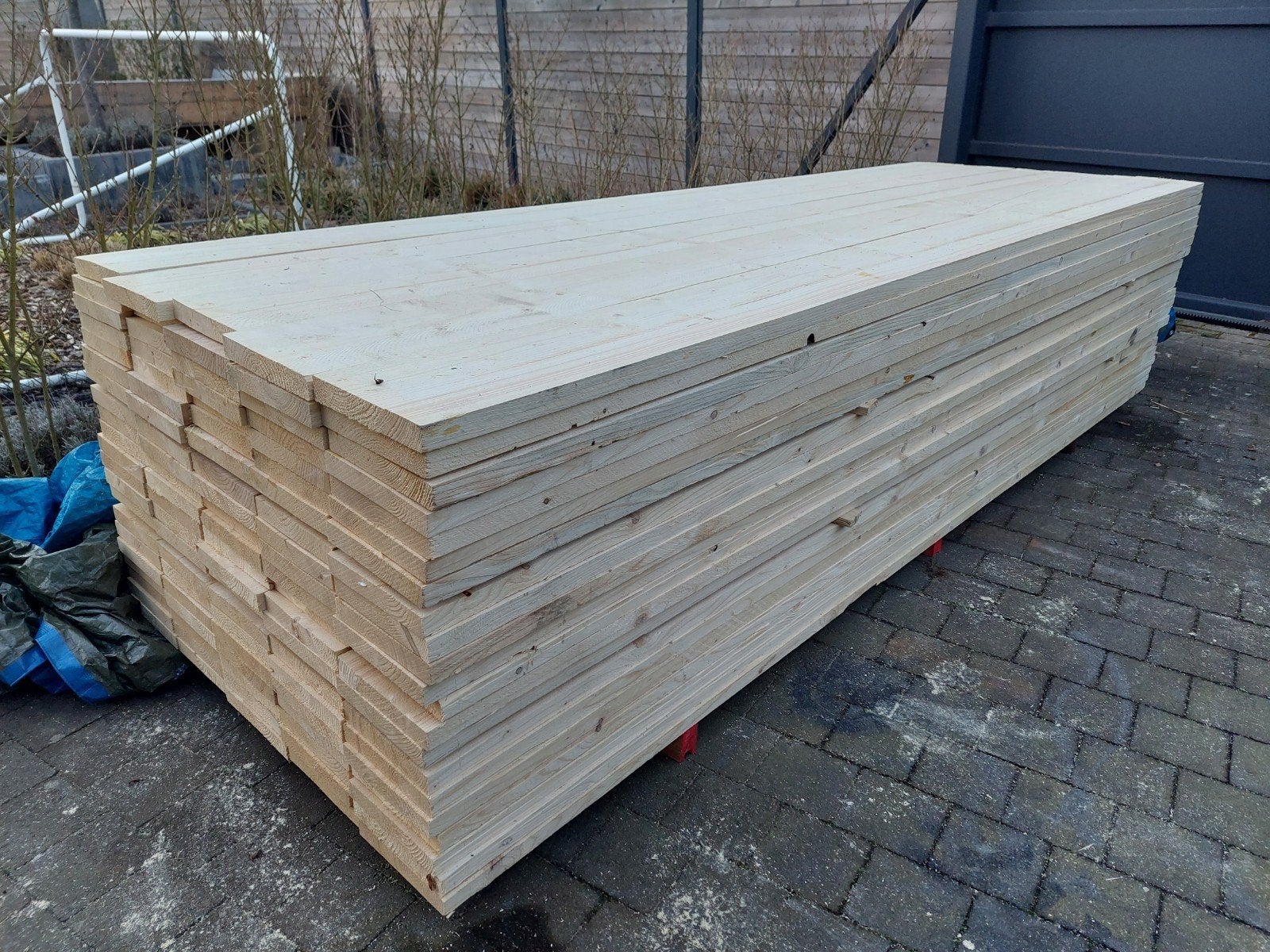 steigerhout in verschillende lengtes, Ophalen, Planken
