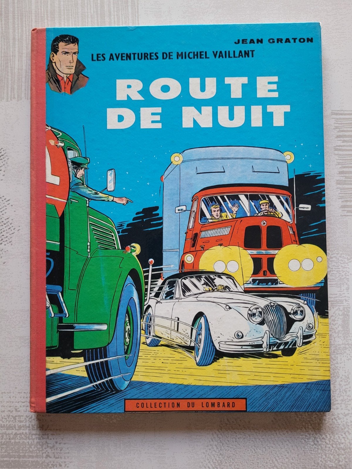 Michel Vaillant t 4 route de nuit e.o. 1962 Graton super, Ophalen of Verzenden