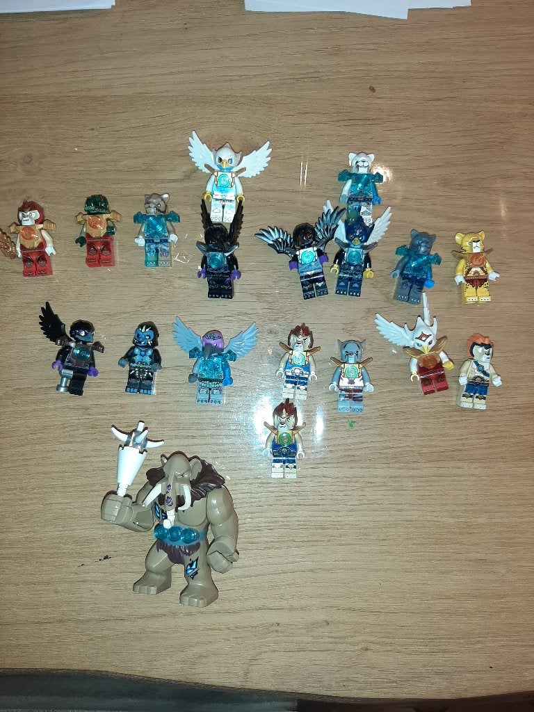 Lego Chima Minifigs, Overige thema's, Lego, Ophalen of Verzenden, Zo goed als nieuw