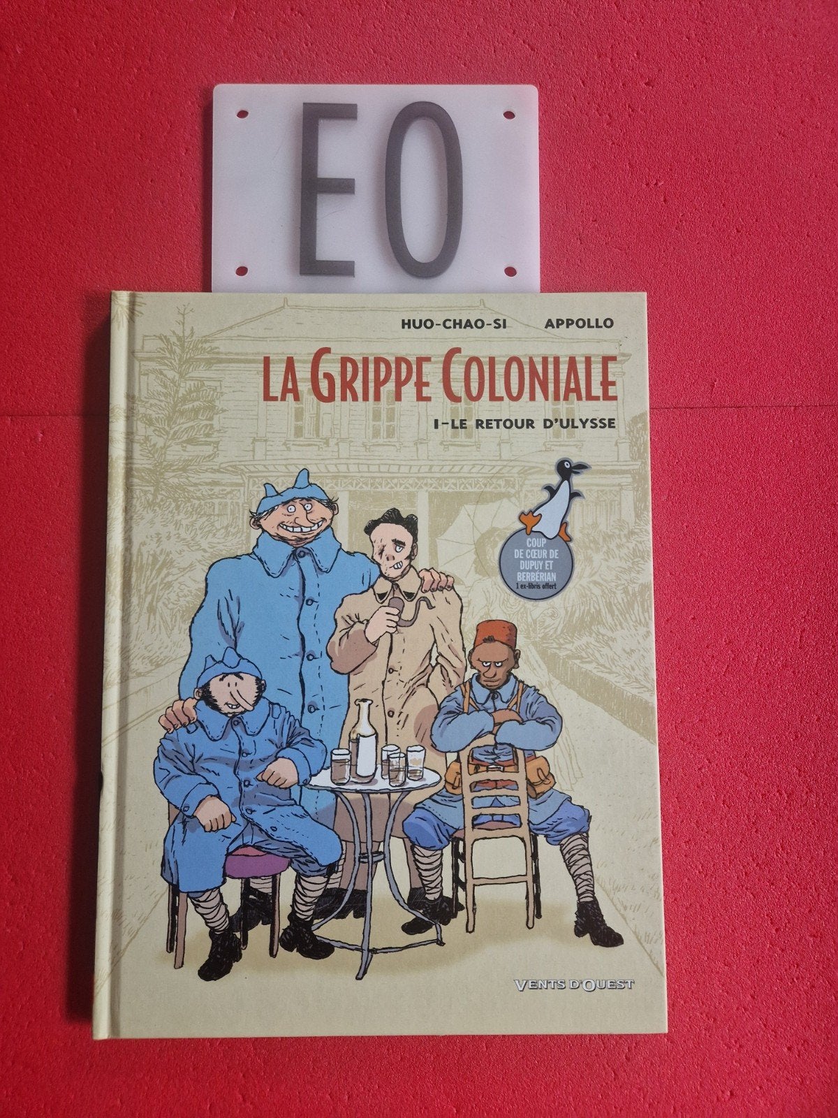 bd la grippe coloniale 1,EO, avec ex libris, Enlèvement ou Envoi