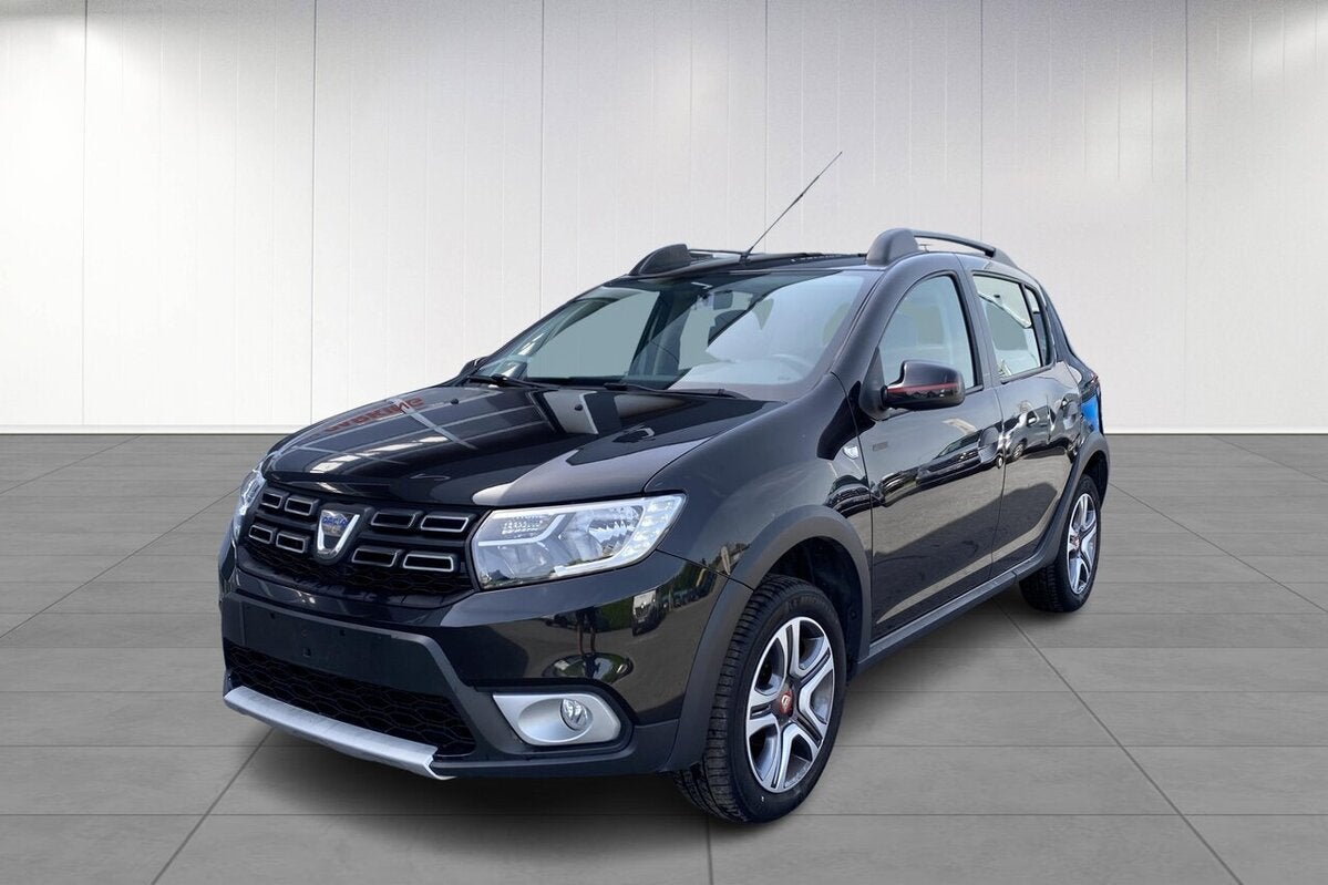 Dacia Sandero TCe 90 STEPWAY *Navi * PDC * Aut Airco, Auto's, 0 kg, 898 cc, 0 kg, Zwart