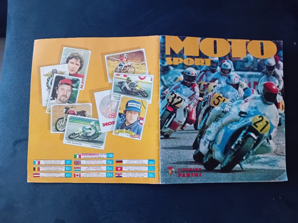 panini stickerboek Moto Sport, Ophalen of Verzenden, Zo goed als nieuw, Plaatje