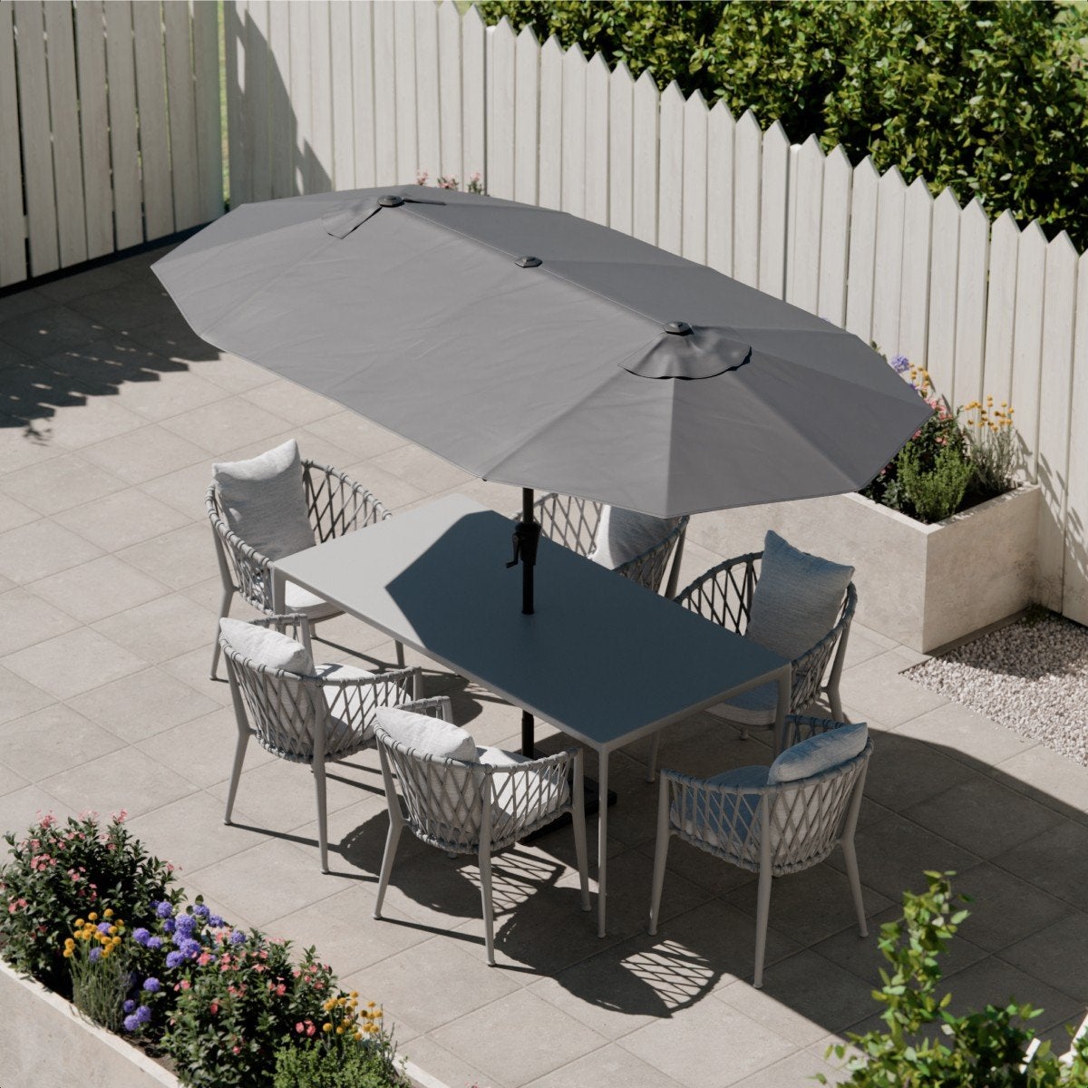 Parasol 300x160 Lifegoods, Tuin en Terras, Ophalen