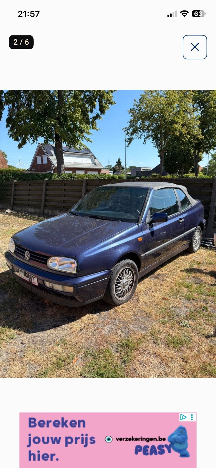 leder inteieur gezocht  volkswagen golf 3, Ophalen