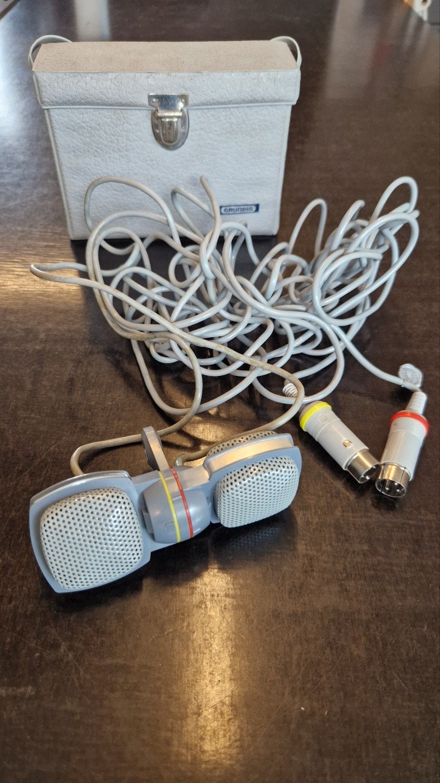 Grundig GDSM 202 stereo dynamische microfoon., Enlèvement ou Envoi