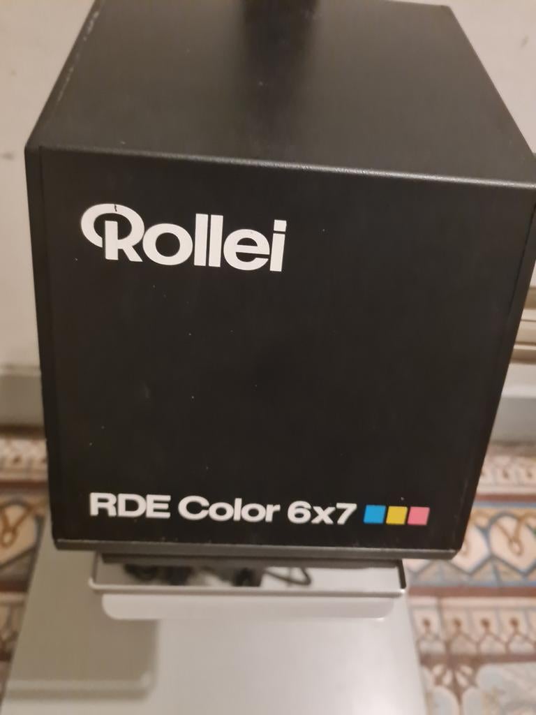 Rollei 6x7 vergroter, Ophalen