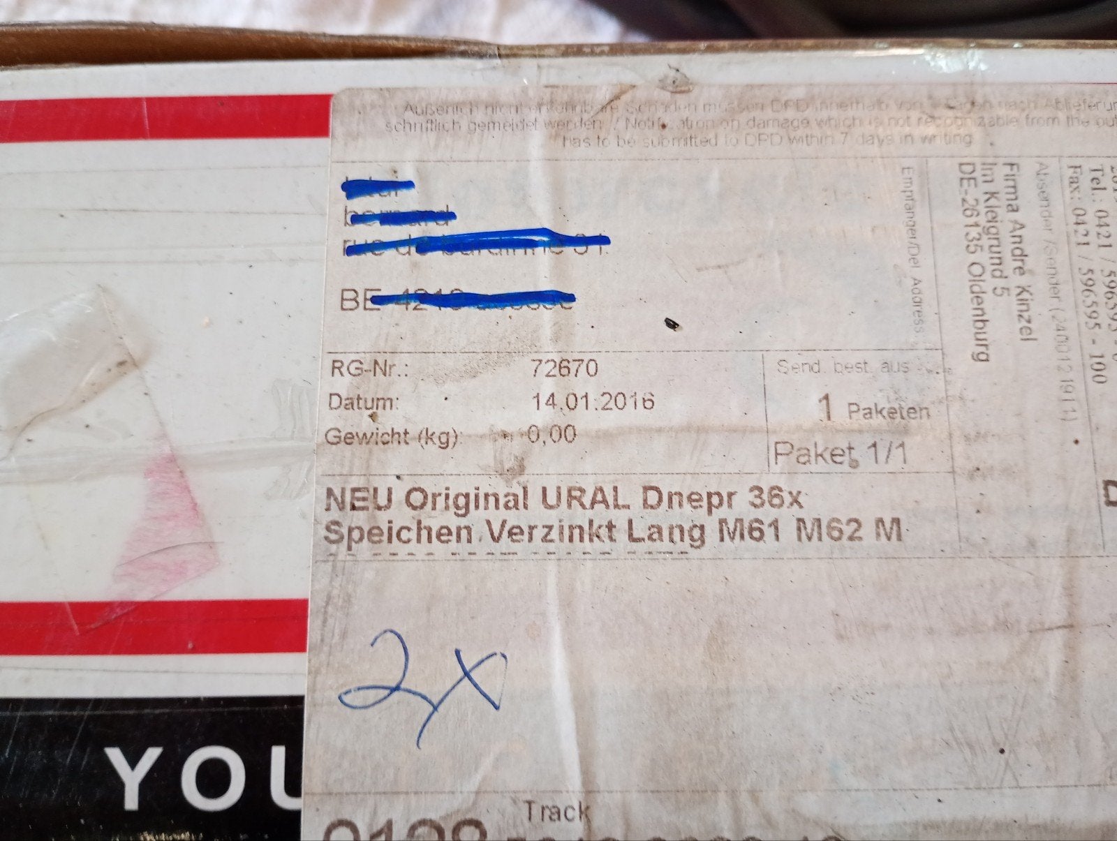 dnepr MT16 onderdelen, Motoren