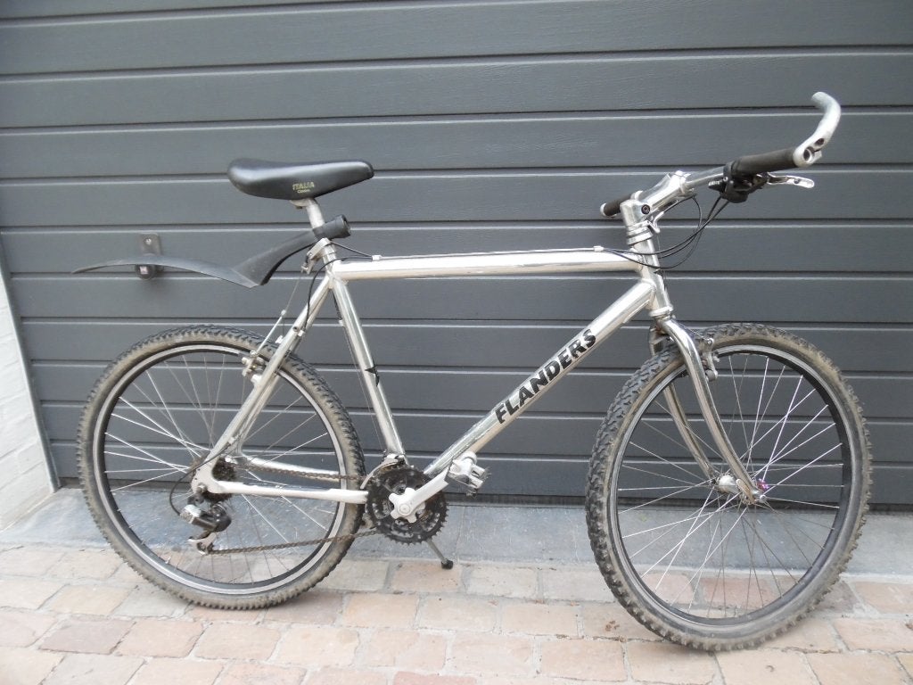 Flanders alu mountainbike, Fietsen en Brommers, Ophalen, Gebruikt, 49 tot 53 cm, Geen vering