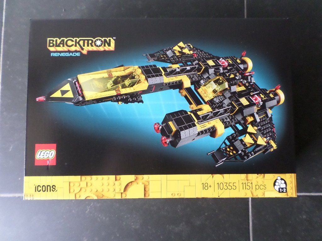 Lego Icons 10355 Blacktron Renegade, Lego, Nieuw, Ophalen of Verzenden, Icons