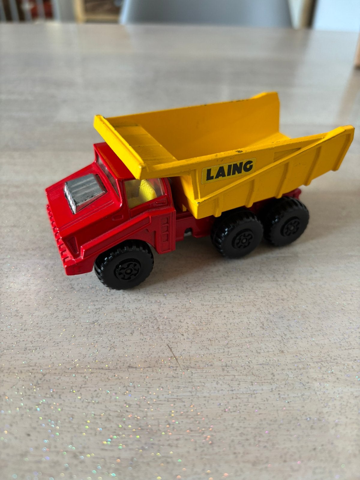Camion benne Tipper 1973., Enlèvement, Utilisé, Matchbox