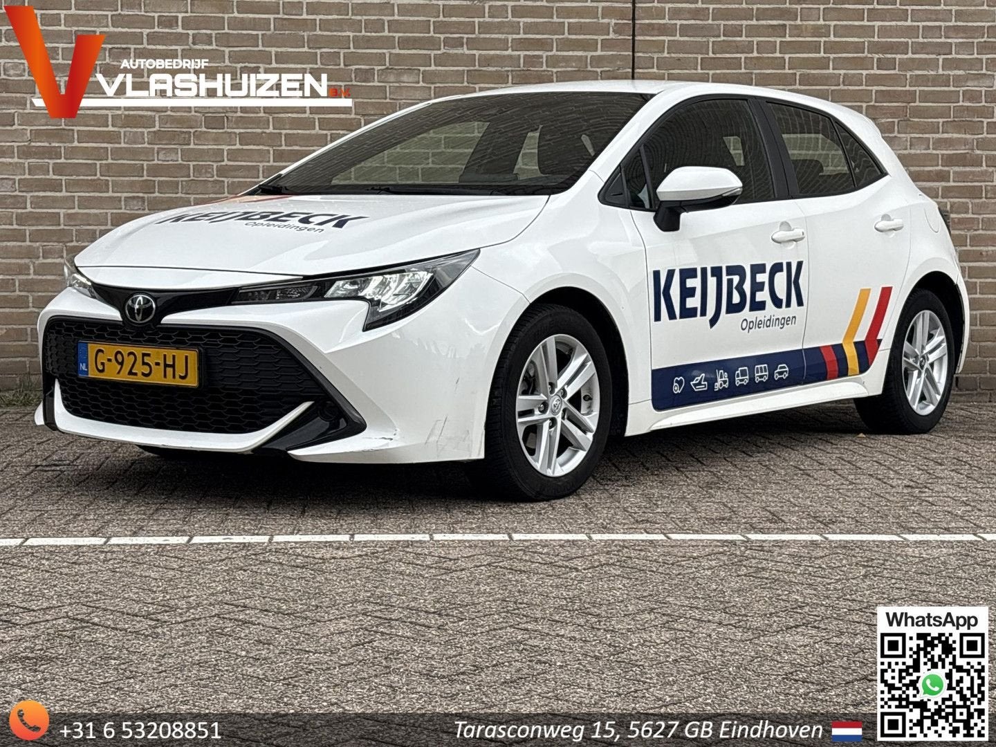 Toyota Corolla 1.2 Turbo Active | € 7.700,- NETTO! | Climate, Auto's, Zwart, Corolla, Wit, Bedrijf