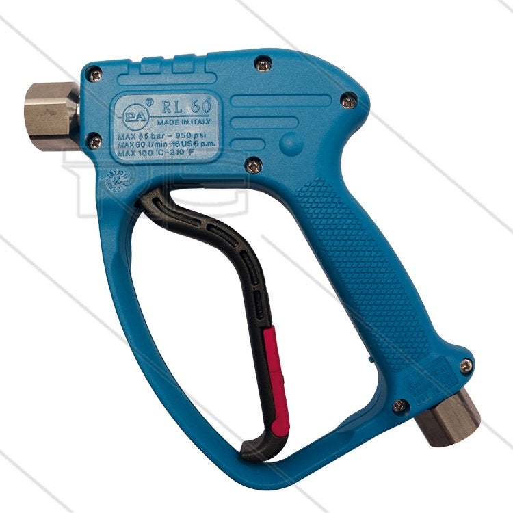 RVS Hogedrukpistool Met Swivel 60 Bar, Envoi