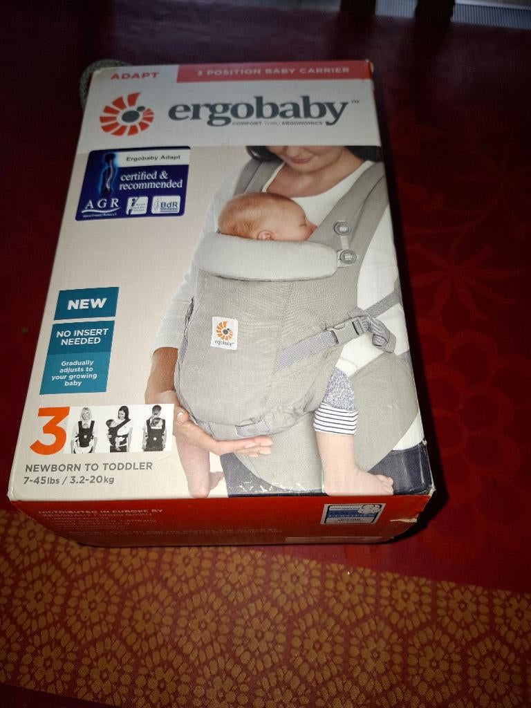 Porte bébé Ergobaby, Kinderen en Baby's, Gebruikt, Buik, Rug of Zij, Draagzak, Ophalen