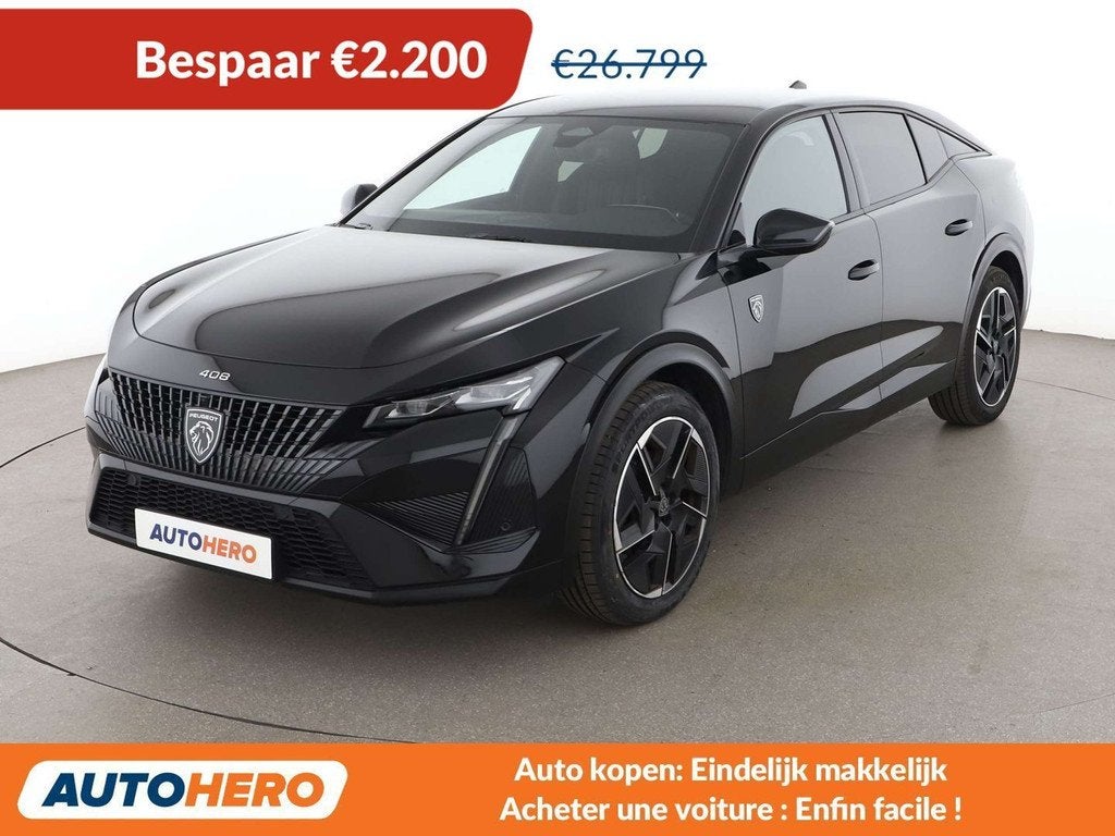 Peugeot 408 1.2 PureTech GT (bj 2024, automaat), https://public.car-pass.be/vhr/4e633095-3b1f-468a-a9fd-d35220321844, Gebruikt